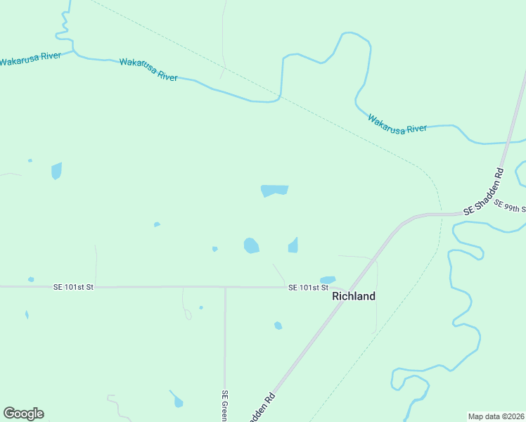 map of restaurants, bars, coffee shops, grocery stores, and more near 10021 Southeast Shadden Road in Overbrook