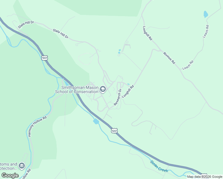 map of restaurants, bars, coffee shops, grocery stores, and more near 1500 Remount Road in Front Royal