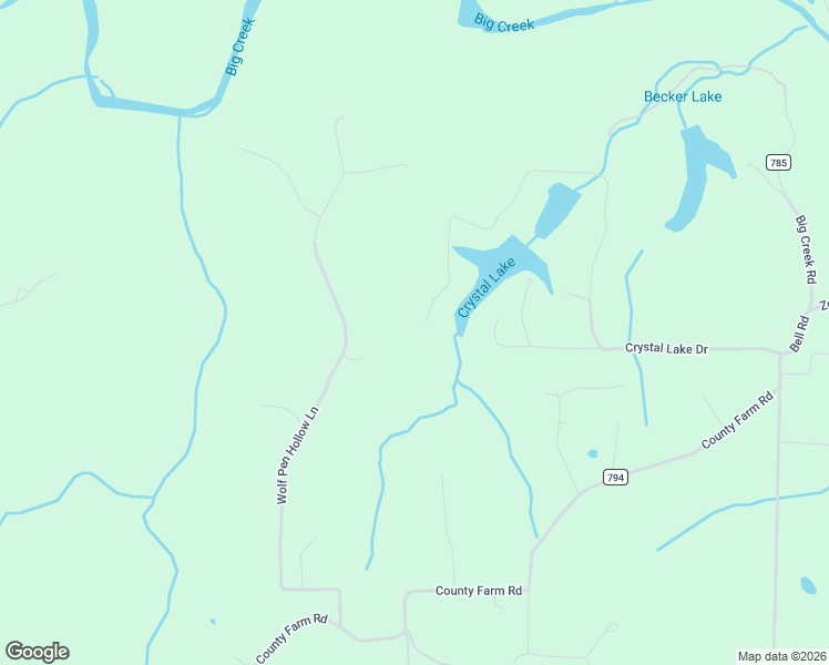 map of restaurants, bars, coffee shops, grocery stores, and more near 361 Crystal Lake Drive in Wright City