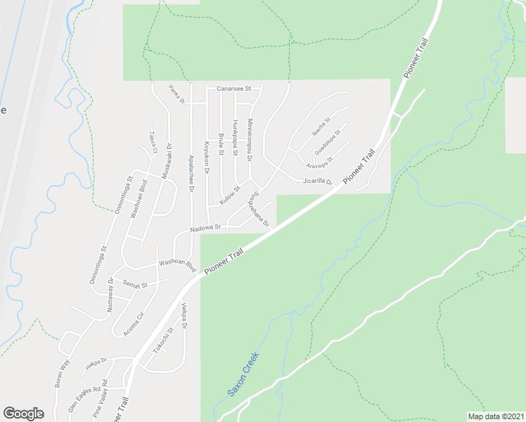 map of restaurants, bars, coffee shops, grocery stores, and more near 1781 Nadowa Street in South Lake Tahoe