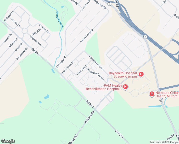 map of restaurants, bars, coffee shops, grocery stores, and more near 35 South Sagamore Drive in Milford