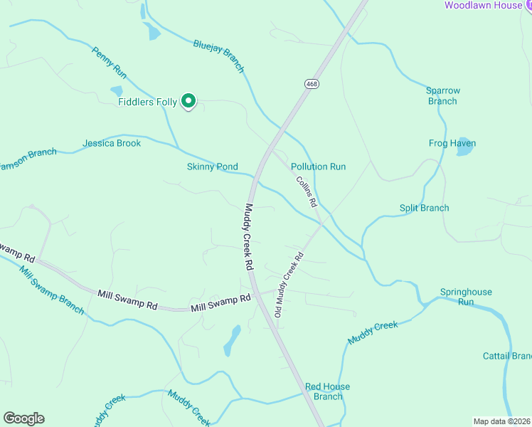 map of restaurants, bars, coffee shops, grocery stores, and more near 4063 Muddy Creek Road in Harwood