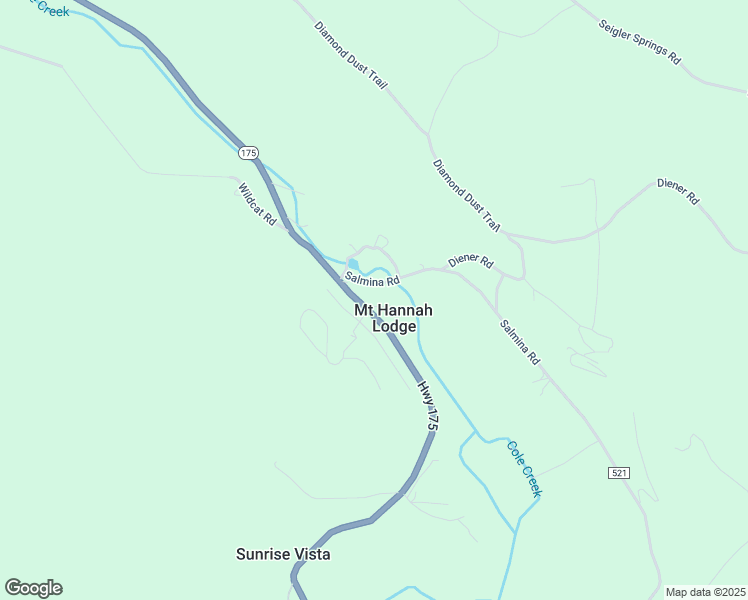 map of restaurants, bars, coffee shops, grocery stores, and more near 9630 Carrie Lane in Kelseyville