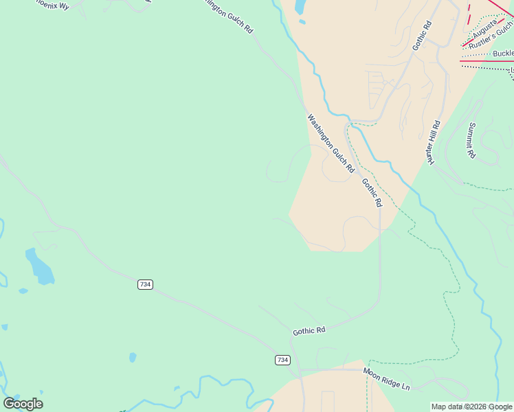 map of restaurants, bars, coffee shops, grocery stores, and more near 8 Glacier Lilly Way in Mount Crested Butte