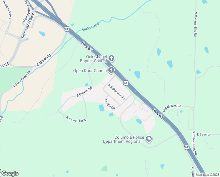 map of restaurants, bars, coffee shops, grocery stores, and more near 4834 Meadow Lark Lane in Columbia