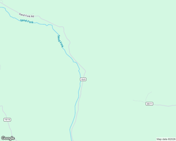 map of restaurants, bars, coffee shops, grocery stores, and more near Sand Fork Road in Walkersville