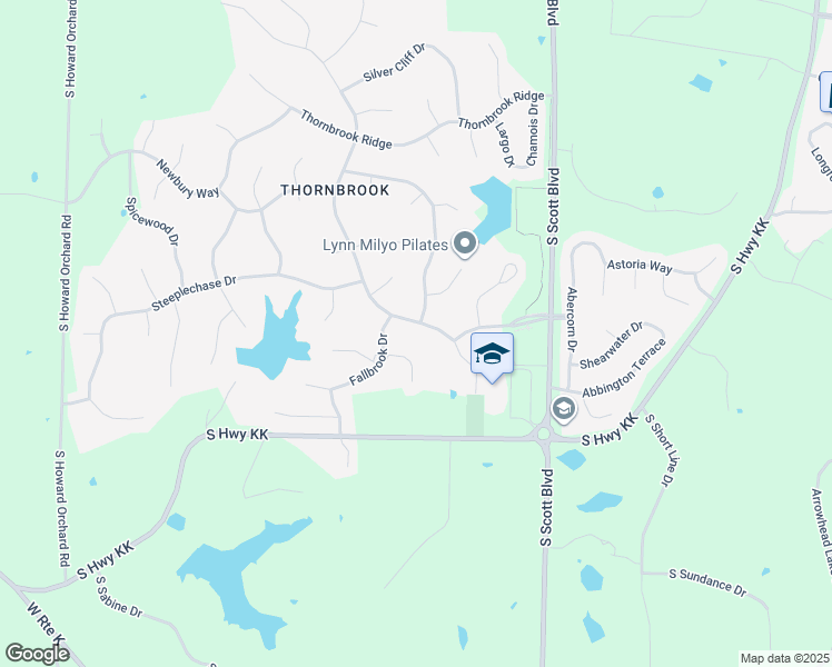 map of restaurants, bars, coffee shops, grocery stores, and more near 5704 Thornbrook Pkwy in Columbia