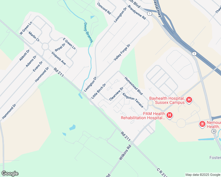 map of restaurants, bars, coffee shops, grocery stores, and more near 68 Rock Ledge Court in Milford