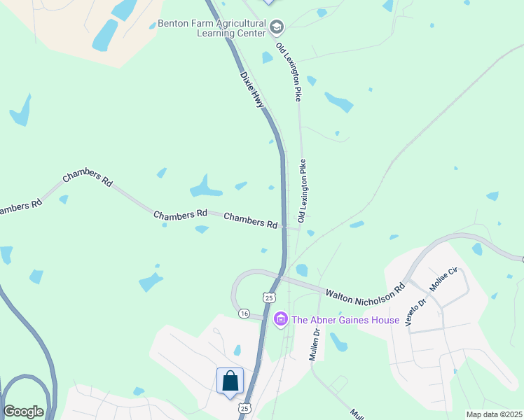map of restaurants, bars, coffee shops, grocery stores, and more near 118 Chambers Road in Walton