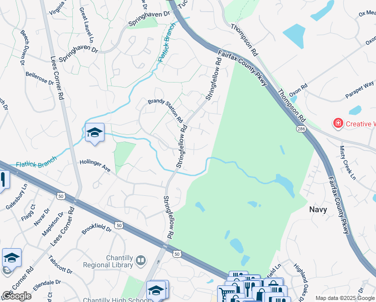 map of restaurants, bars, coffee shops, grocery stores, and more near 13129 Willoughby Point Drive in Fairfax