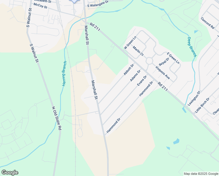 map of restaurants, bars, coffee shops, grocery stores, and more near 615 Abbott Drive in Milford