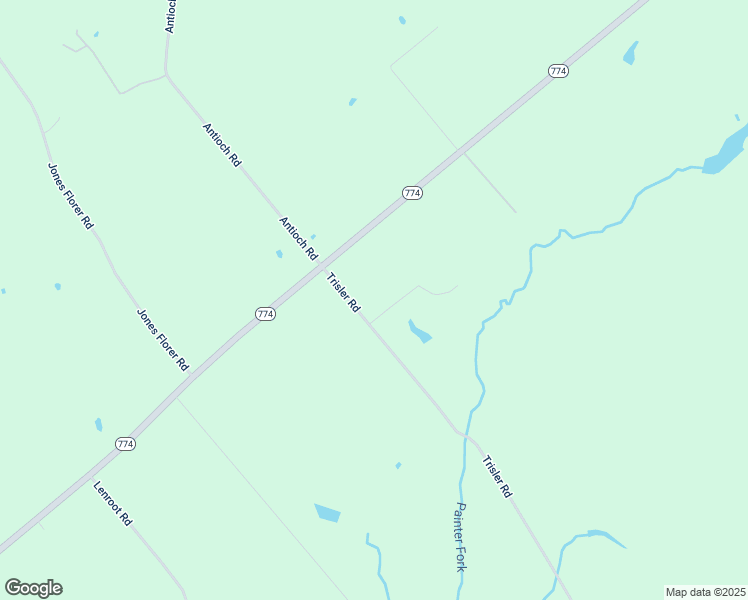 map of restaurants, bars, coffee shops, grocery stores, and more near 1720 Trisler Road in Hamersville