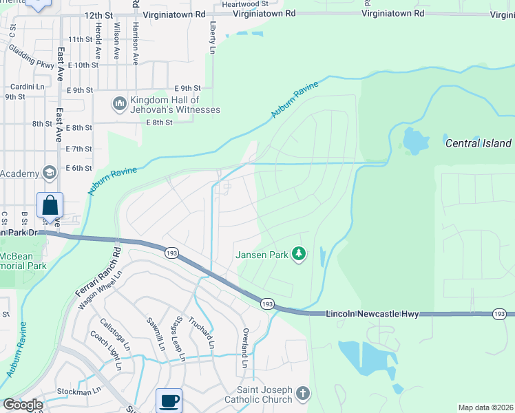 map of restaurants, bars, coffee shops, grocery stores, and more near 755 Leavell Lane in Lincoln