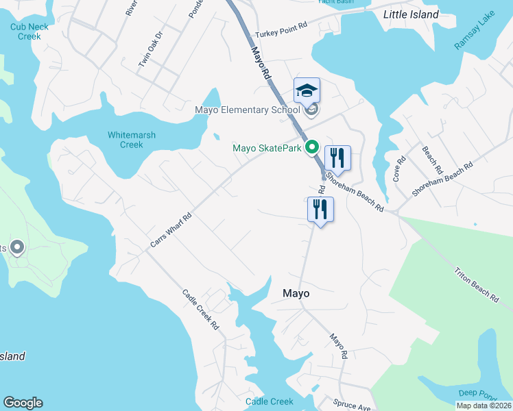 map of restaurants, bars, coffee shops, grocery stores, and more near 1245 Central Avenue East in Edgewater