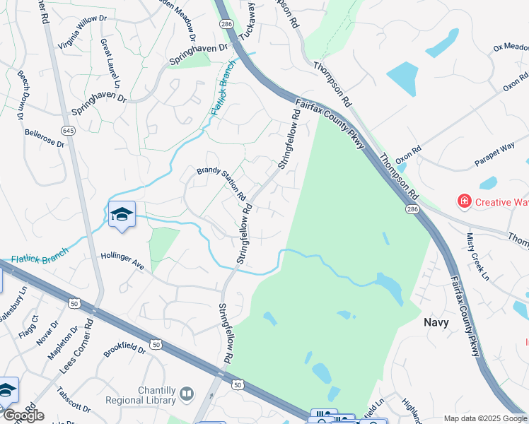 map of restaurants, bars, coffee shops, grocery stores, and more near 13117 Cross Keys Court in Fairfax