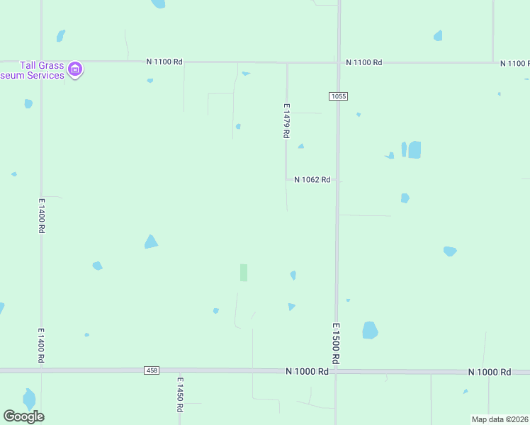 map of restaurants, bars, coffee shops, grocery stores, and more near 1053 East 1479 Road in Lawrence