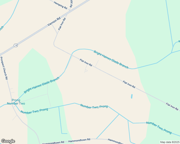 map of restaurants, bars, coffee shops, grocery stores, and more near 772 Flat Iron Road in Harrington