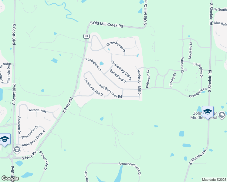 map of restaurants, bars, coffee shops, grocery stores, and more near 3208 Crabapple Lane in Columbia