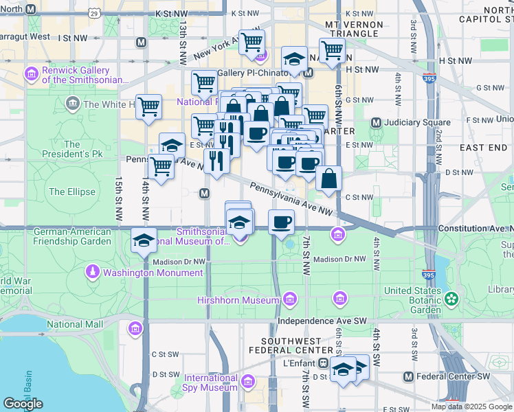 950 Pennsylvania Avenue Northwest, Washington D.C. DC Walk Score