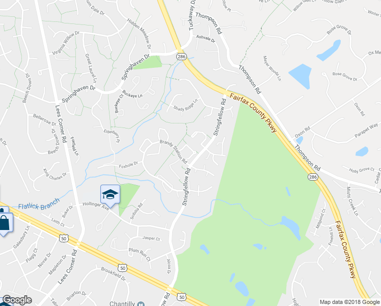 map of restaurants, bars, coffee shops, grocery stores, and more near 3712 Keefer Court in Fairfax