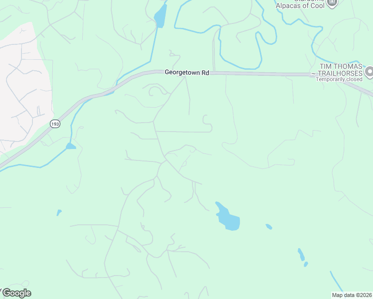 map of restaurants, bars, coffee shops, grocery stores, and more near 1824 Cool Way in Cool