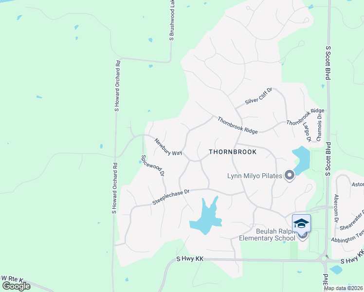 map of restaurants, bars, coffee shops, grocery stores, and more near 5109 Newbury Way in Columbia