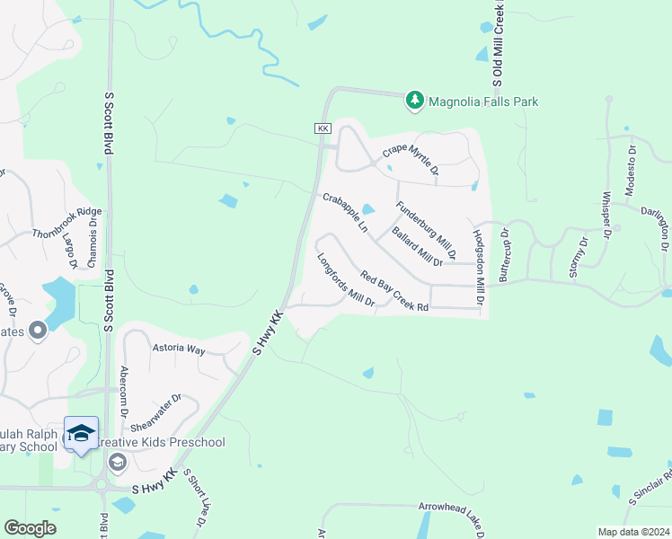 map of restaurants, bars, coffee shops, grocery stores, and more near 3507 Longfords Mill Drive in Columbia