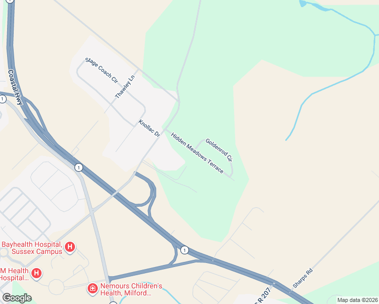 map of restaurants, bars, coffee shops, grocery stores, and more near 18 Hidden Meadows Terrace in Milford