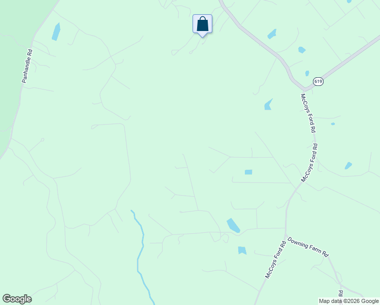 map of restaurants, bars, coffee shops, grocery stores, and more near 244 Hickory Road in Front Royal