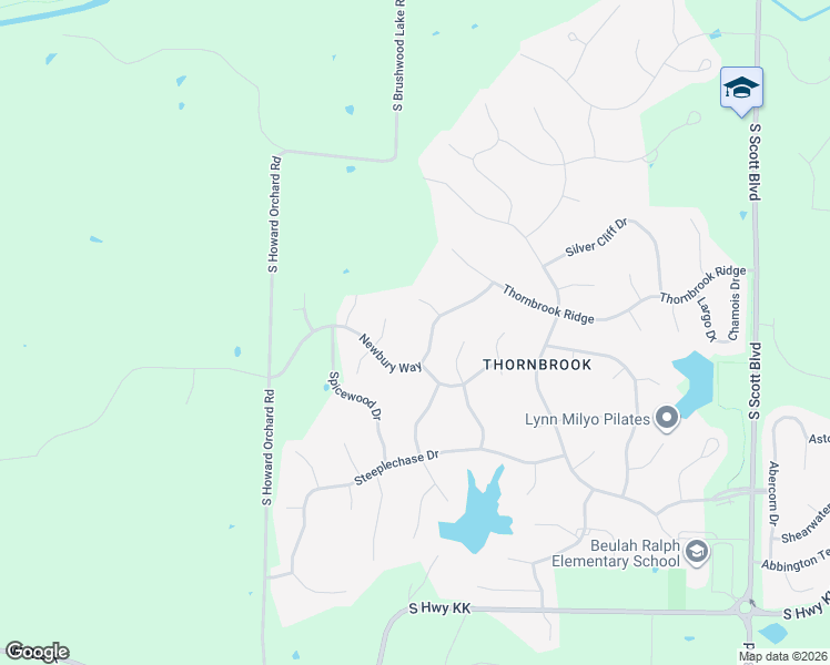 map of restaurants, bars, coffee shops, grocery stores, and more near 5109 Newbury Way in Columbia