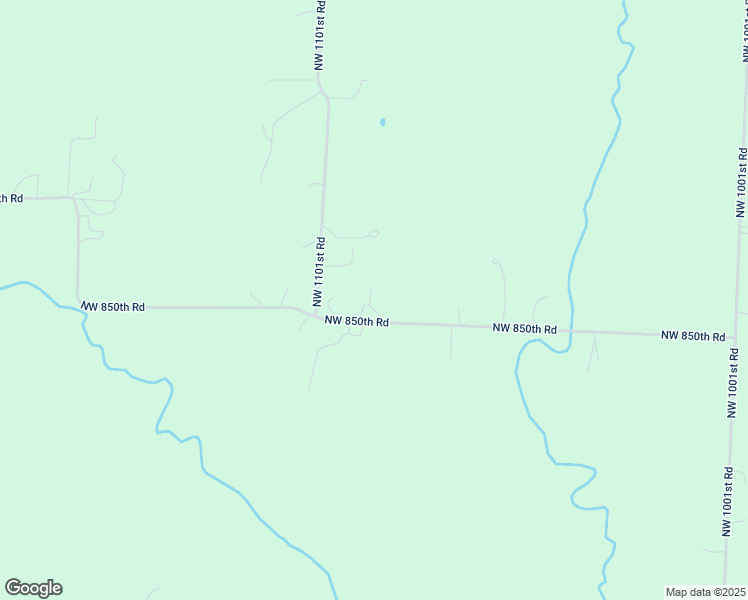 map of restaurants, bars, coffee shops, grocery stores, and more near 1087 Northwest 850th Road in Odessa