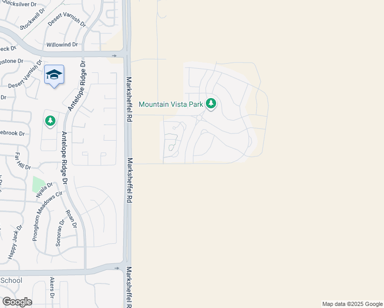 map of restaurants, bars, coffee shops, grocery stores, and more near 4266 Prairie Agate Drive in Colorado Springs