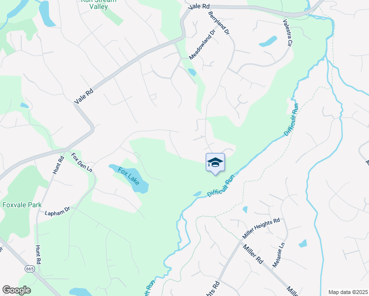 map of restaurants, bars, coffee shops, grocery stores, and more near 11108 Kings Cavalier Court in Oakton