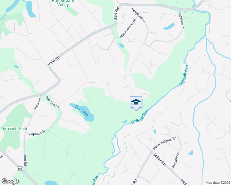 map of restaurants, bars, coffee shops, grocery stores, and more near 11108 Kings Cavalier Court in Oakton
