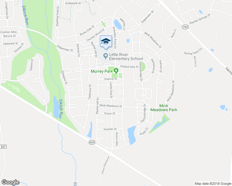 map of restaurants, bars, coffee shops, grocery stores, and more near 43549 Kiplington Square in Chantilly