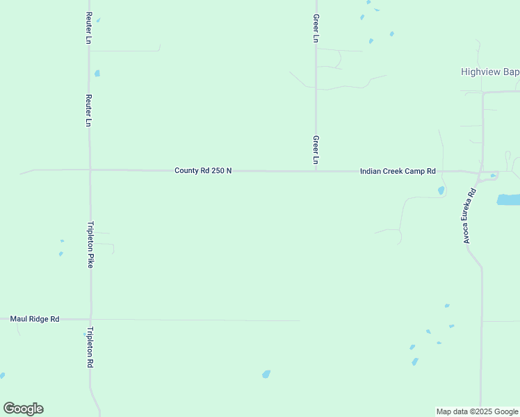 map of restaurants, bars, coffee shops, grocery stores, and more near 556 Indian Creek Camp Road in Springville
