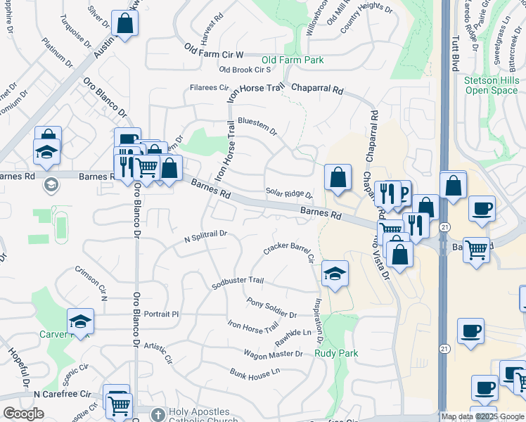 5240 Mountain Villa Grove, Colorado Springs CO Walk Score