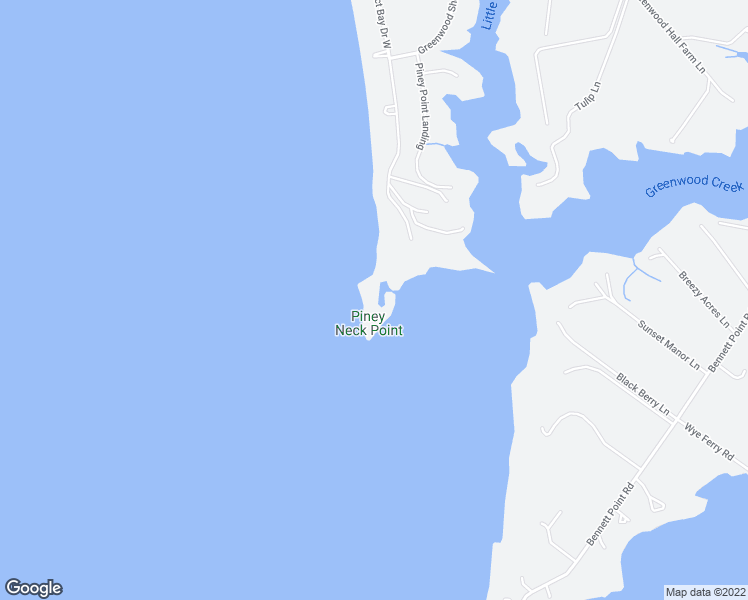 map of restaurants, bars, coffee shops, grocery stores, and more near 257 Prospect Bay Drive West in Grasonville