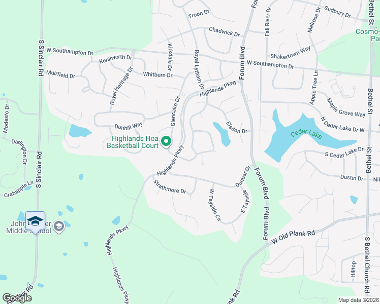 map of restaurants, bars, coffee shops, grocery stores, and more near 1214 Sutton Drive in Columbia