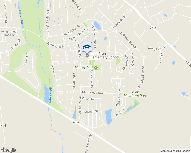 map of restaurants, bars, coffee shops, grocery stores, and more near 43501 Jubilee Street in Chantilly