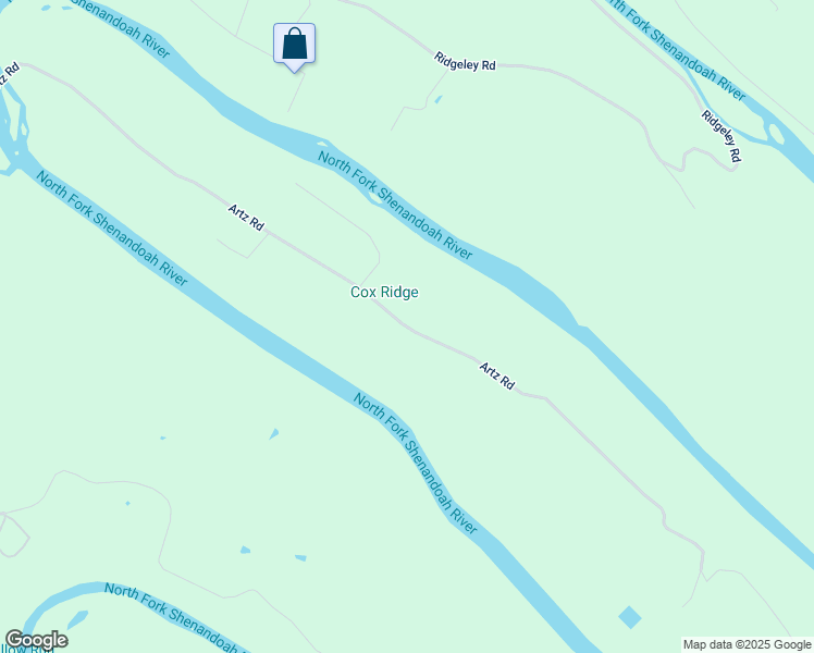 map of restaurants, bars, coffee shops, grocery stores, and more near 1587 Artz Road in Woodstock