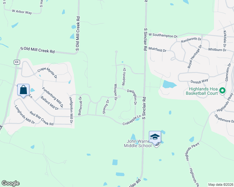 map of restaurants, bars, coffee shops, grocery stores, and more near 5009 Covington Court in Columbia