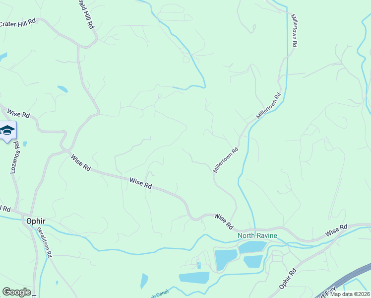 map of restaurants, bars, coffee shops, grocery stores, and more near 10405 Dutchmans Mine Road in Auburn