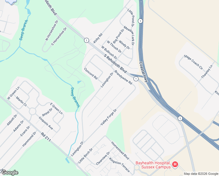 map of restaurants, bars, coffee shops, grocery stores, and more near 3 East Yorktown Road in Milford