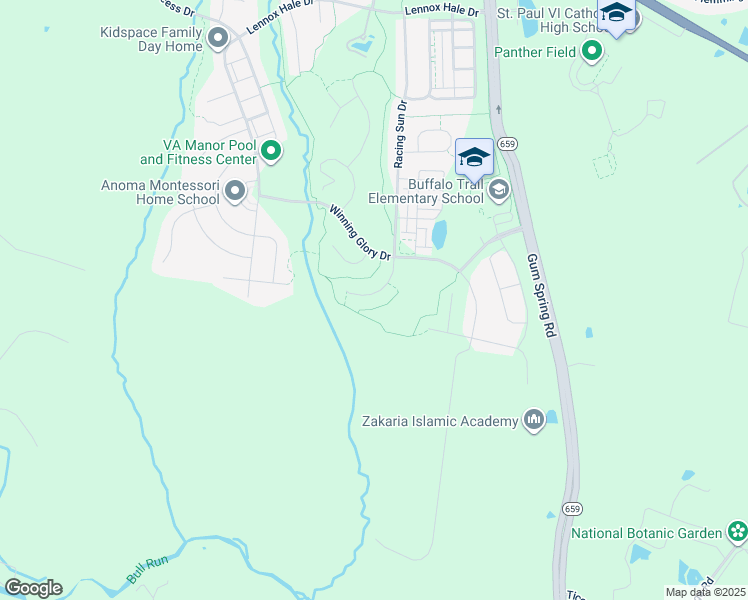 map of restaurants, bars, coffee shops, grocery stores, and more near 26062 Blackberry Knoll Court in Aldie