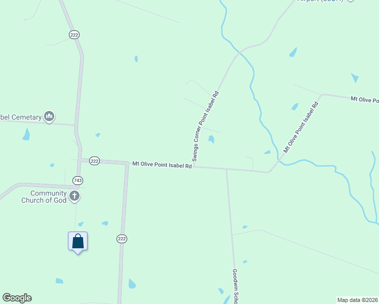 map of restaurants, bars, coffee shops, grocery stores, and more near 1703 Point Isabel Swings Corner Road in Bethel