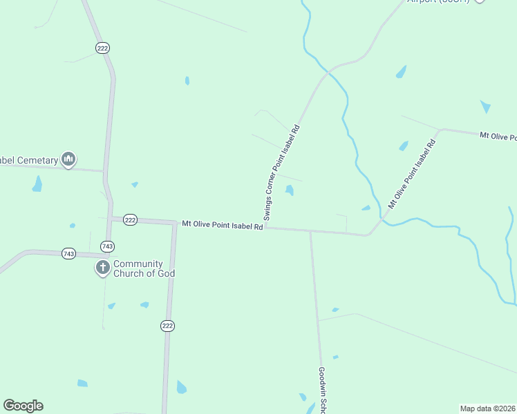 map of restaurants, bars, coffee shops, grocery stores, and more near 1703 Swngs Corner Pt Isab Road in Bethel