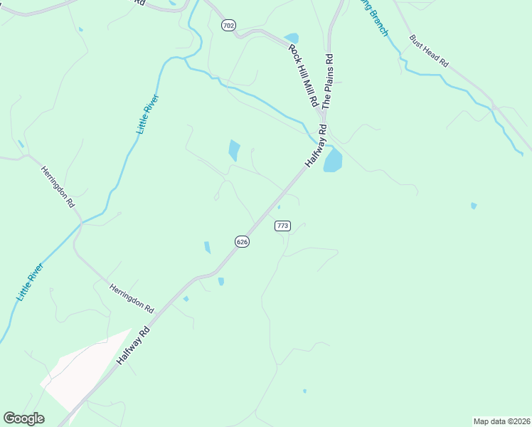 map of restaurants, bars, coffee shops, grocery stores, and more near 3400 Halfway Road in The Plains