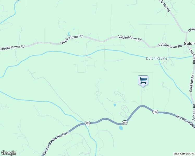 map of restaurants, bars, coffee shops, grocery stores, and more near 430 Hidden Acres Lane in Newcastle