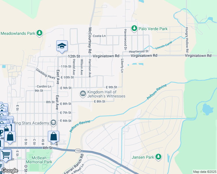 map of restaurants, bars, coffee shops, grocery stores, and more near 661 East 9th Street in Lincoln
